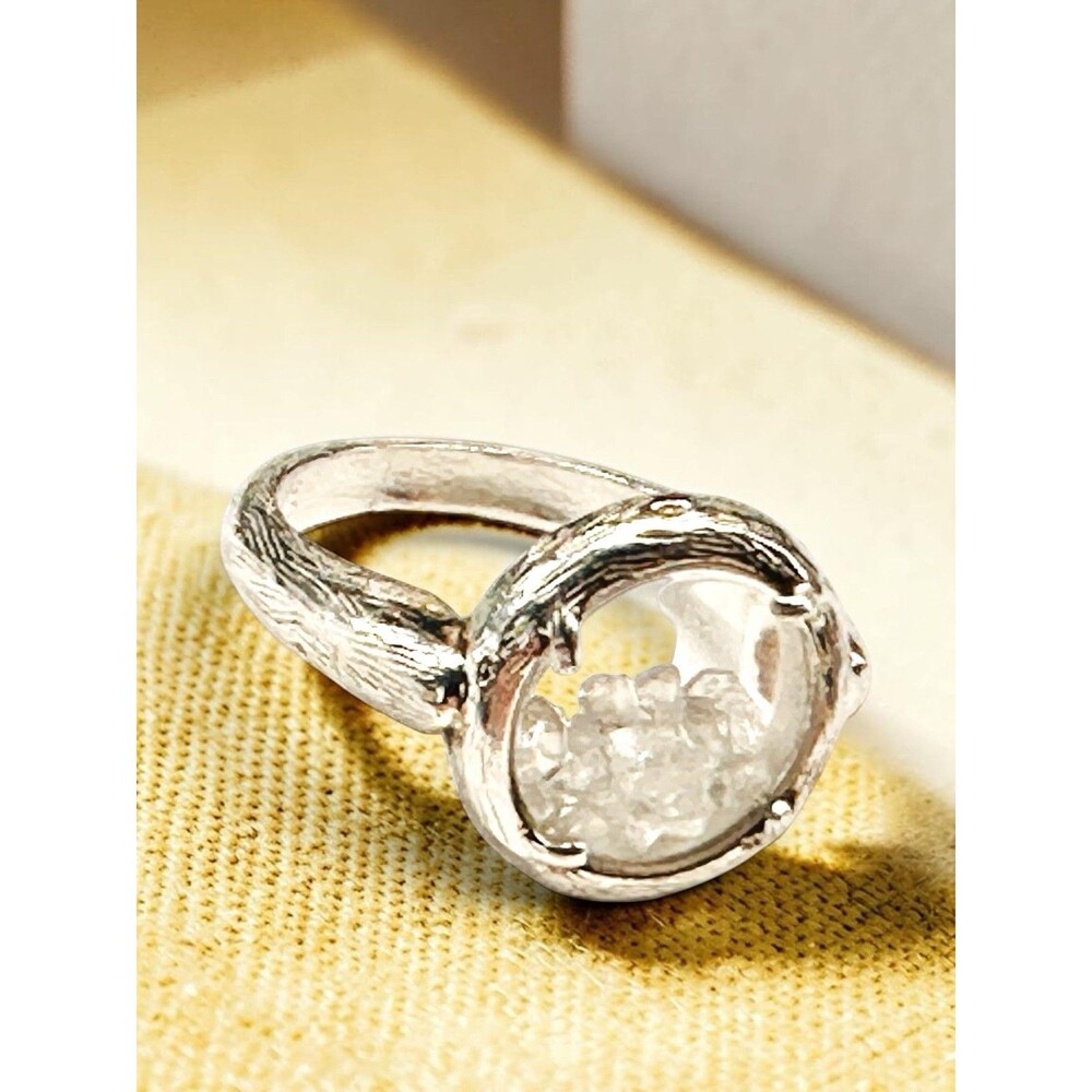 Organic Twig Shaker Ring 925 Sterling Silver Catherine Weitzman & Anthropologie